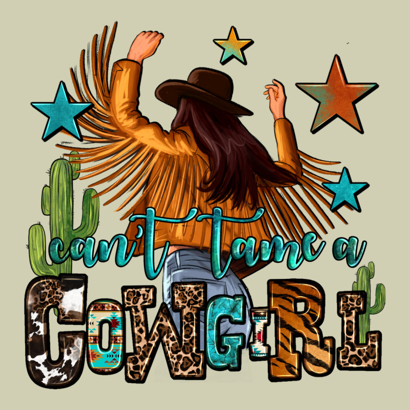 Can't Tame A Cowgirl Heavy Core Tee by OliviaCreatesArt | Teevron