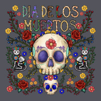 Dia De Los Muertos Vintage Hoodie | Teevron