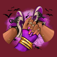 Halloween Afro Sneakers Zipper Hoodie | Teevron