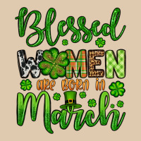 St. Patrick's Blessed Women Are Born In March Classic Tee | Teevron