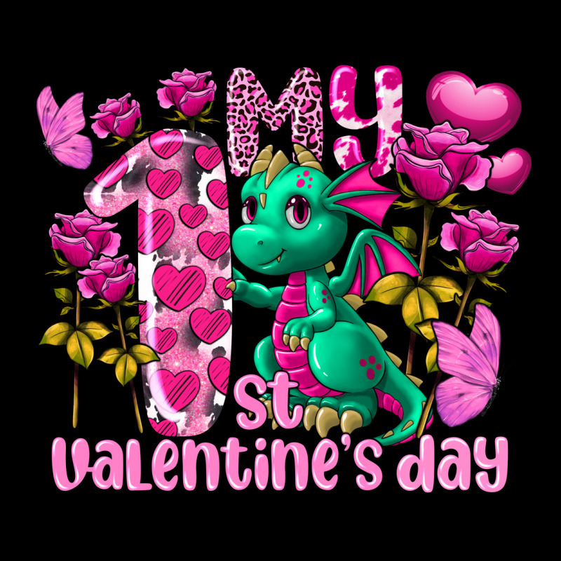 My First Valentine's Day Dragon Ladies Tee by FaDigitalArtStudio | Teevron