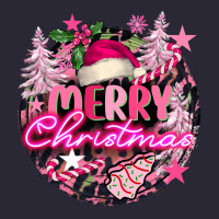 Pink Merry Christmas Vintage Tee | Teevron