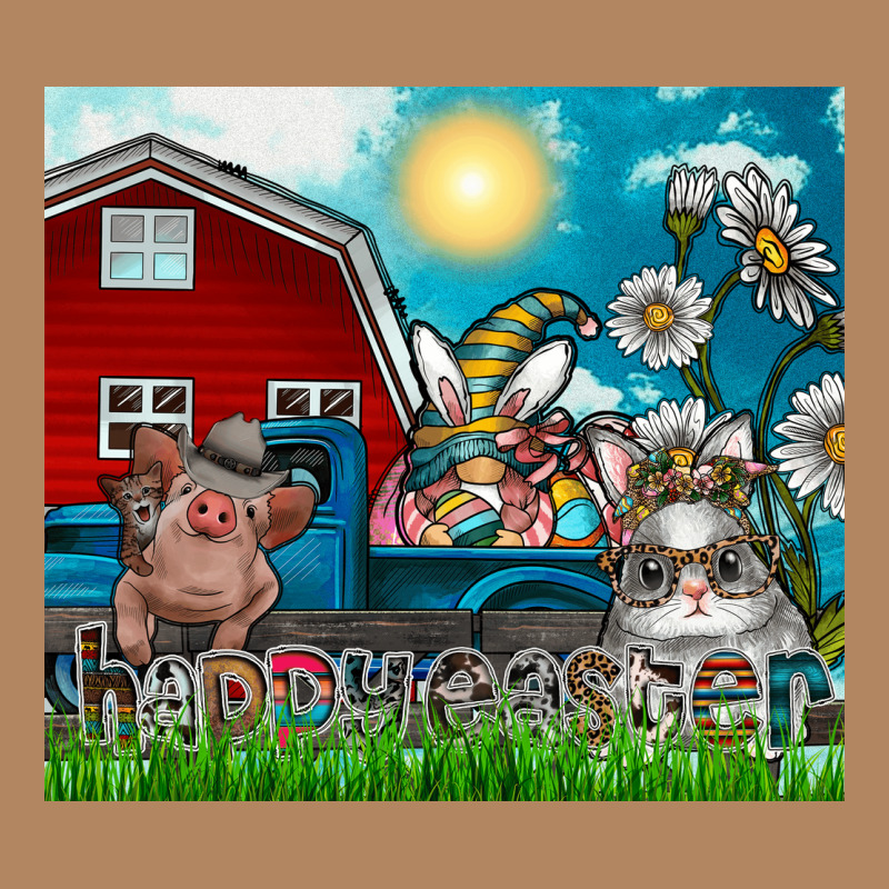 Happy Easter Long Sleeve Tee by CowhideDigitalArt | Teevron
