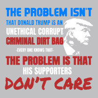 Criminal Dirtbag Anti Trump Long Sleeve Tee | Teevron