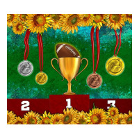 american football trophy cup and medal tumbler | Teevron