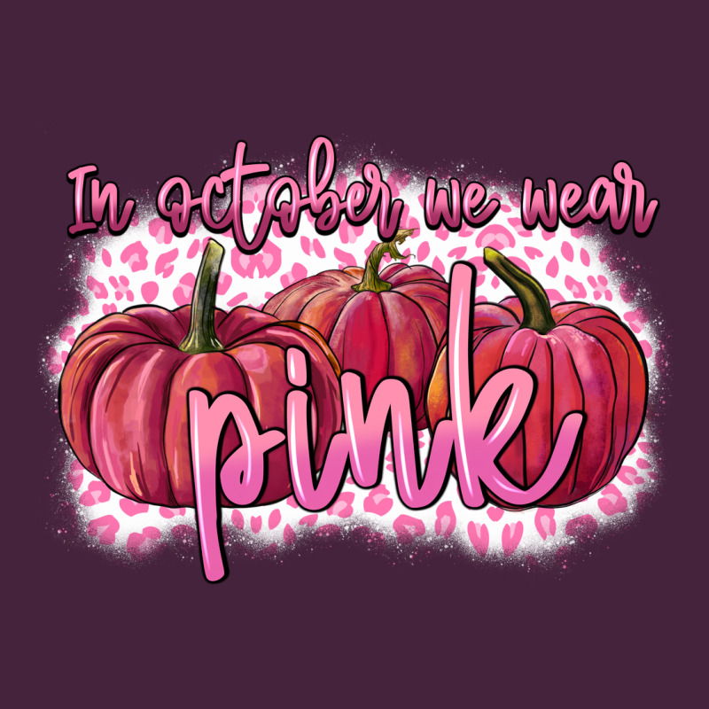 In October We Wear Pink Breast Cancer Premium Tee by FaDigitalArtStudio | Teevron