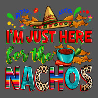 I'm Just Here For The Nachos Zipper Hoodie | Teevron