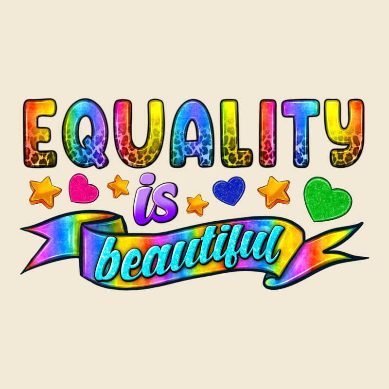Equality Is Beautiful Ladies Tee by BundleAndBundleShop | Teevron