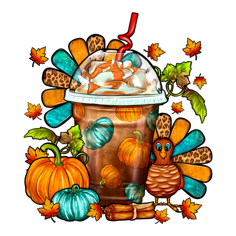 Thanksgiving Frappe Coffee Premium Tee by FaDigitalArtStudio | Teevron