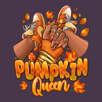 Pumpkin Queen Fall Black Girl Sneakers Heavyweight Hoodie | Teevron