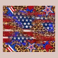 American Flag And Star Leopard Premium Hoodie | Teevron