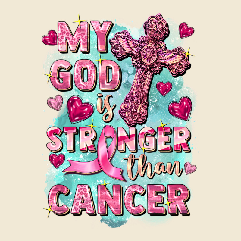 My God Is Stronger Than Cancer Premium Tee by FaDigitalArtStudio | Teevron