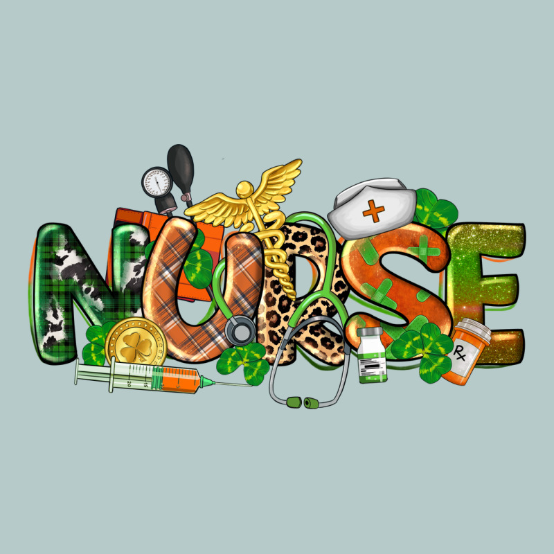 St. Patrick's Day Nurse Heavy Core Tee by CowGirlArtShop | Teevron