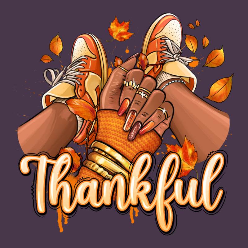 Thankful Black Girl Sneakers Heavyweight Hoodie by RanaPortraitStore | Teevron