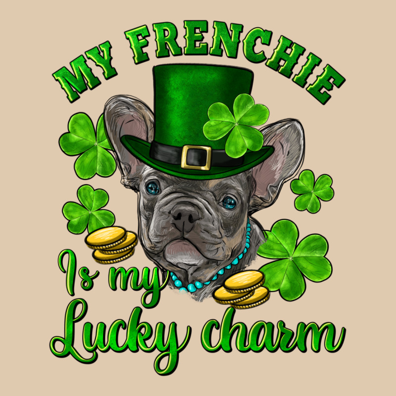 St.patricks Day My French Bulldog Is My Lucky Char Heavyweight Sweatshirt by RanaPortraitStore | Teevron