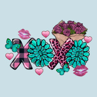 Xoxo Valentine's Day Turquoise Gem Ladies Tee | Teevron