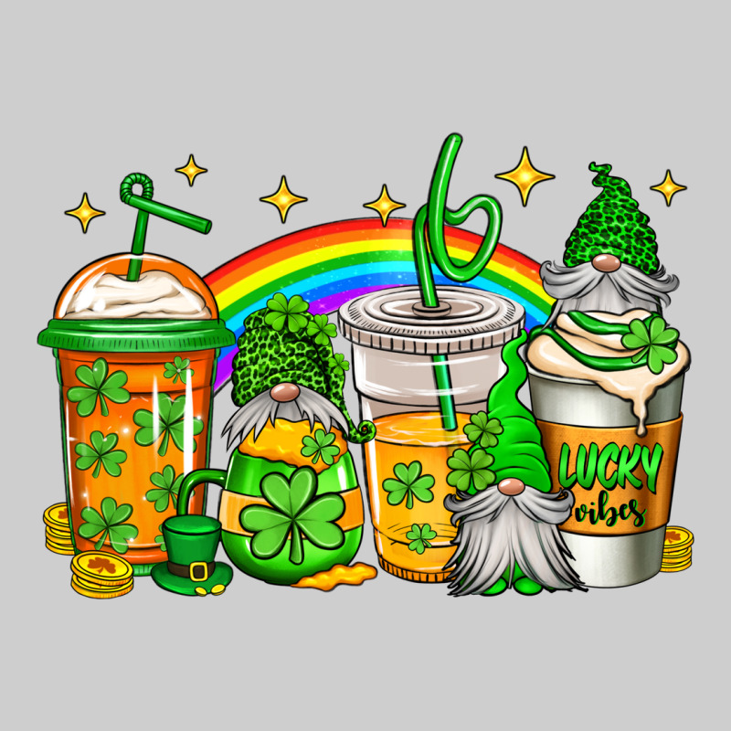 St Patricks Day Gnomes Coffee Cups Premium Sweatshirt by Jasminsmagicworld | Teevron