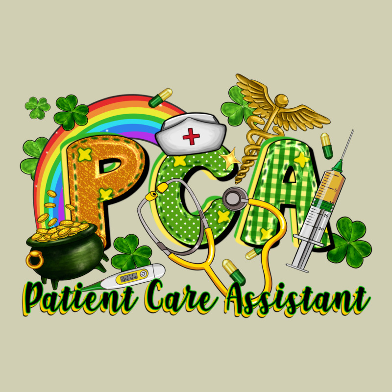 Pca Patient Care Assistant St. Patrick's Day Heavy Core Tee by CowGirlArtShop | Teevron