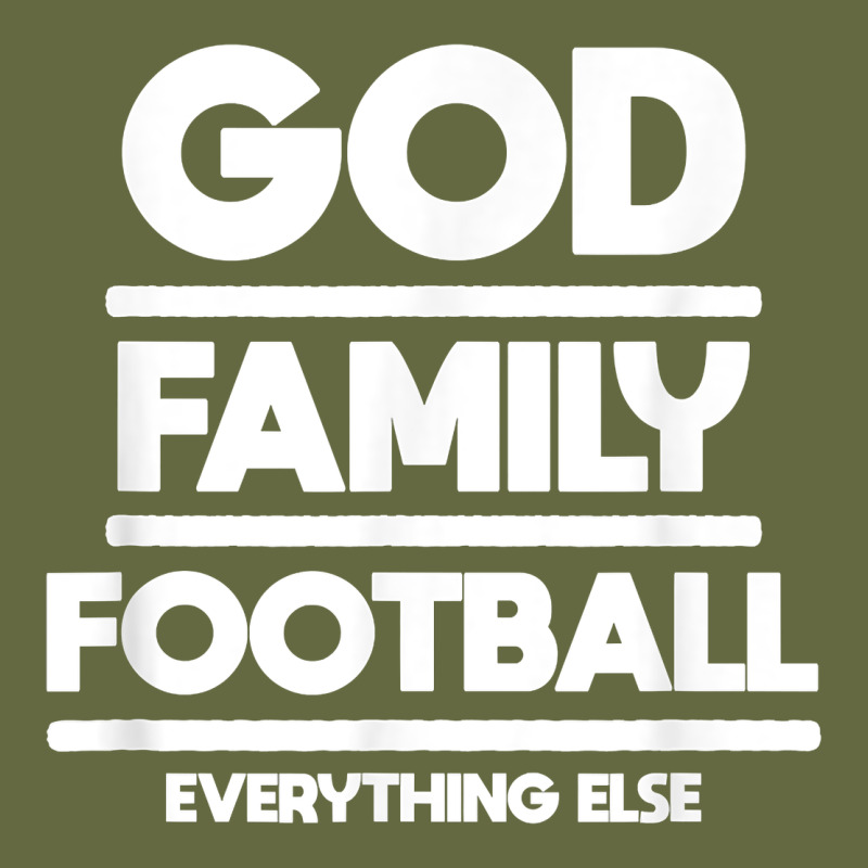 God Family Football Christian Faith Shirt Long Sleeve Tee by baoMotion | Teevron