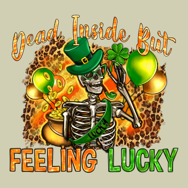 St. Patrick's Dead Inside But Feeling Lucky Heavy Core Tee by HowdyJamesFarm | Teevron