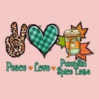 Peace Love Pumpkin Spice Latte Urban Heavy Tee | Teevron