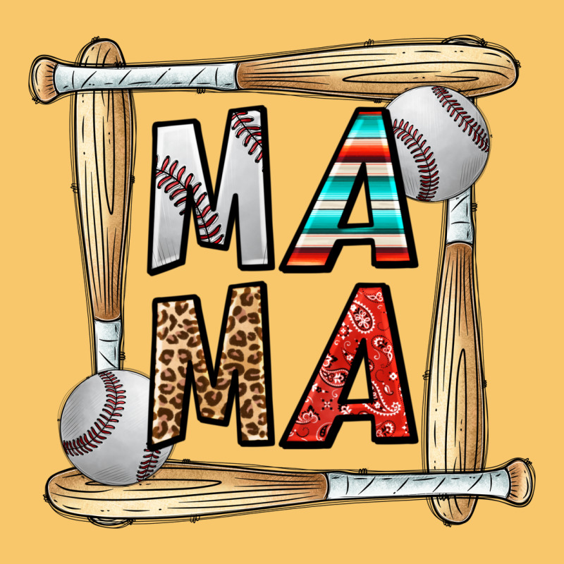 Baseball Mama Vintage Hoodie by CowhideDigitalArt | Teevron