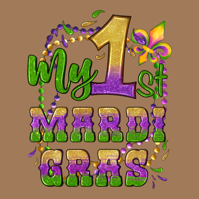 My First Mardi Gras Glitter Fleur De Lis Classic Tee by Artiststas | Teevron