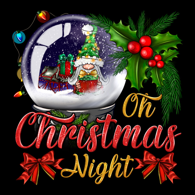 Oh Christmas Night Snow Globe Ladies Tee by BundleAndBundleShop | Teevron
