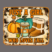 Just A Girl Who Loves Fall Cowhide Background Urban Hoodie | Teevron