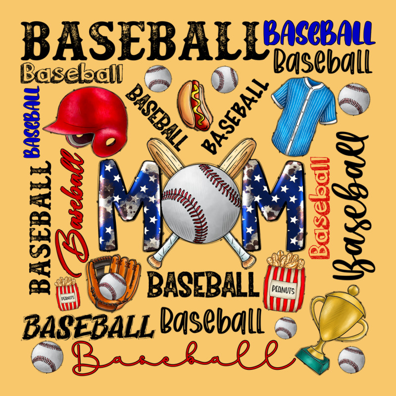 Baseball Mom Vintage Hoodie by CowhideDigitalArt | Teevron