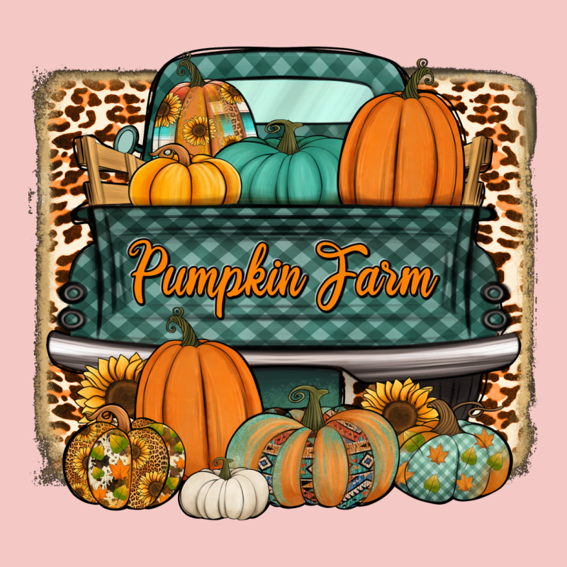 Pumpkin Farm Truck Urban Heavy Tee by Jasminsmagicworld | Teevron
