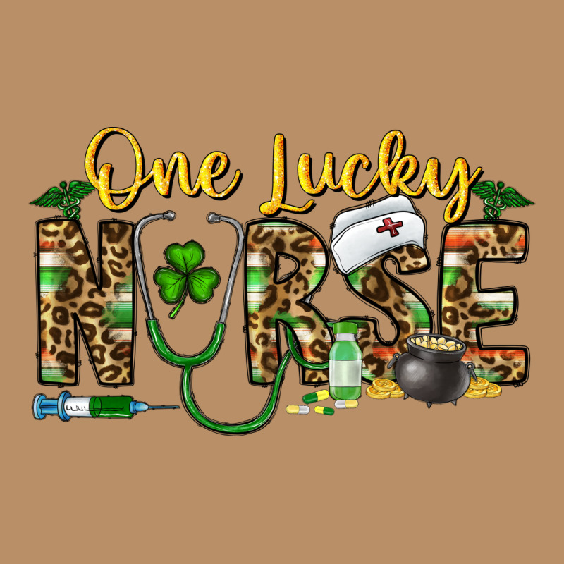 One Lucky Nurse Vintage Hoodie by CowhideDigitalArt | Teevron