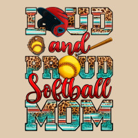 Loud And Proud Softball Mom Heavyweight Sweatshirt | Teevron