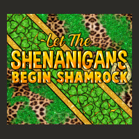 Let The Shenanigans Begin Shamrock Tumbler Heavy Core Tee | Teevron