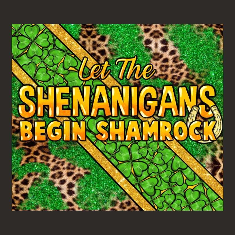 Let The Shenanigans Begin Shamrock Tumbler Heavy Core Tee by HowdyJamesFarm | Teevron