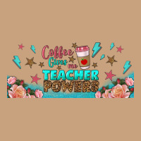 Coffe Gives Me Teacher Powers Libbey Glass Vintage Tee | Teevron