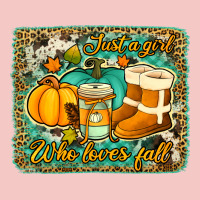 Just A Girl Who Loves Fall Background Urban Heavy Tee | Teevron