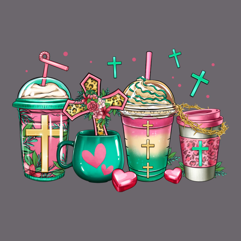 Religious Christian Coffee Cups Premium Sweatshirt by Jasminsmagicworld | Teevron