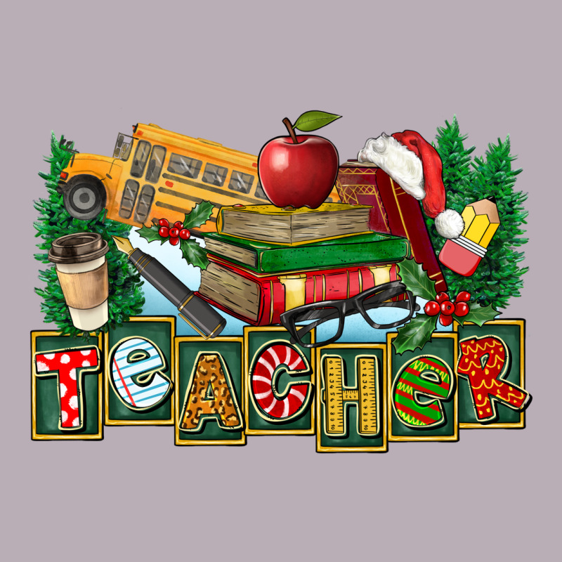Christmas Teacher Vintage Tee by FaDigitalArtStudio | Teevron