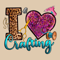 I Love Crafting Heavyweight Sweatshirt | Teevron