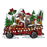 festive farm animal christmas truck | Teevron