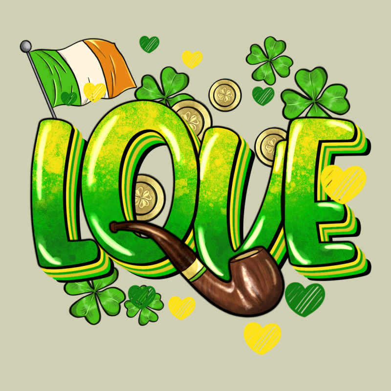 Love St. Patrick's Day Heavy Core Tee by HowdyJamesFarm | Teevron