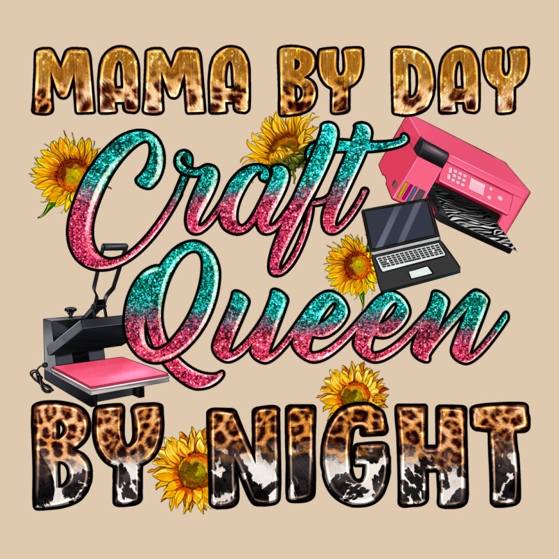 Mama By Day Craft Queen By Night Heavyweight Sweatshirt by RanaPortraitStore | Teevron