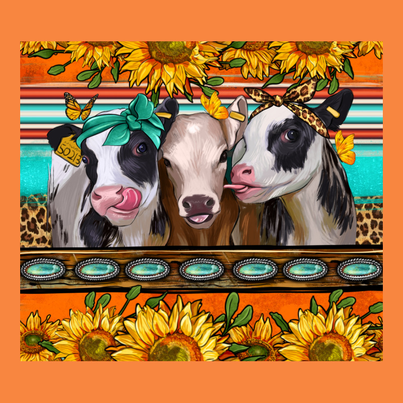 Heifers And Sunflowers Premium Sweatshirt by Jasminsmagicworld | Teevron