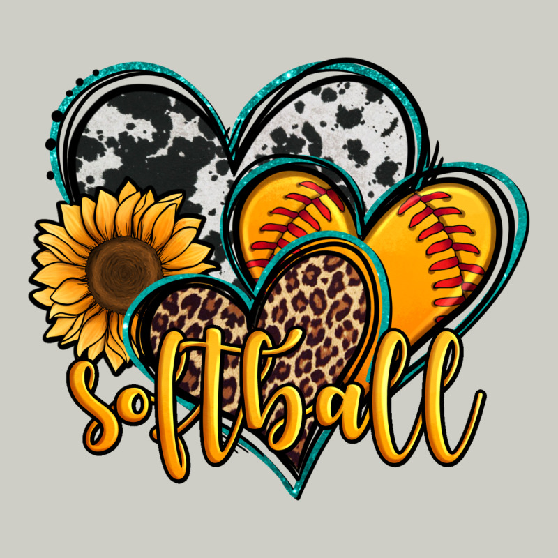 Softball Hearts Heavyweight Hoodie by Jasminsmagicworld | Teevron