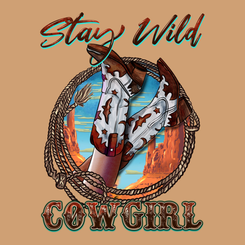 Stay Wild Cowgirl Vintage Tee by FaDigitalArtStudio | Teevron
