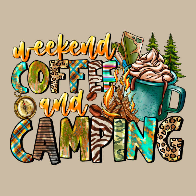 Weekends Coffee And Camping Long Sleeve Tee by CowhideDigitalArt | Teevron
