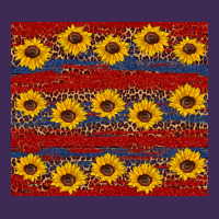 Usa And Sunflower Pattern Premium Hoodie | Teevron