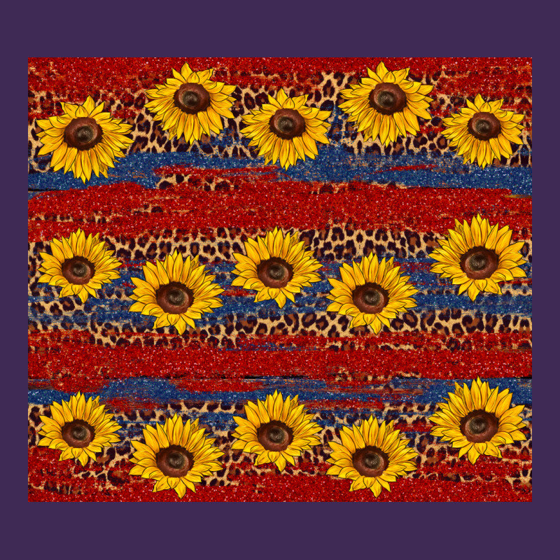 Usa And Sunflower Pattern Premium Hoodie by Artiststas | Teevron