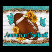 American Football And Butterfly Mousepad Ladies Tee | Teevron